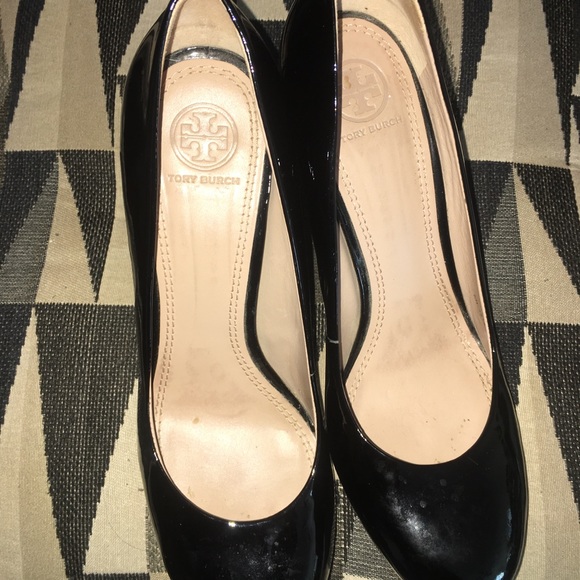 Tory Burch Shoes - SOLD - Authentic Tory Burch Black Wedge (Pumps)